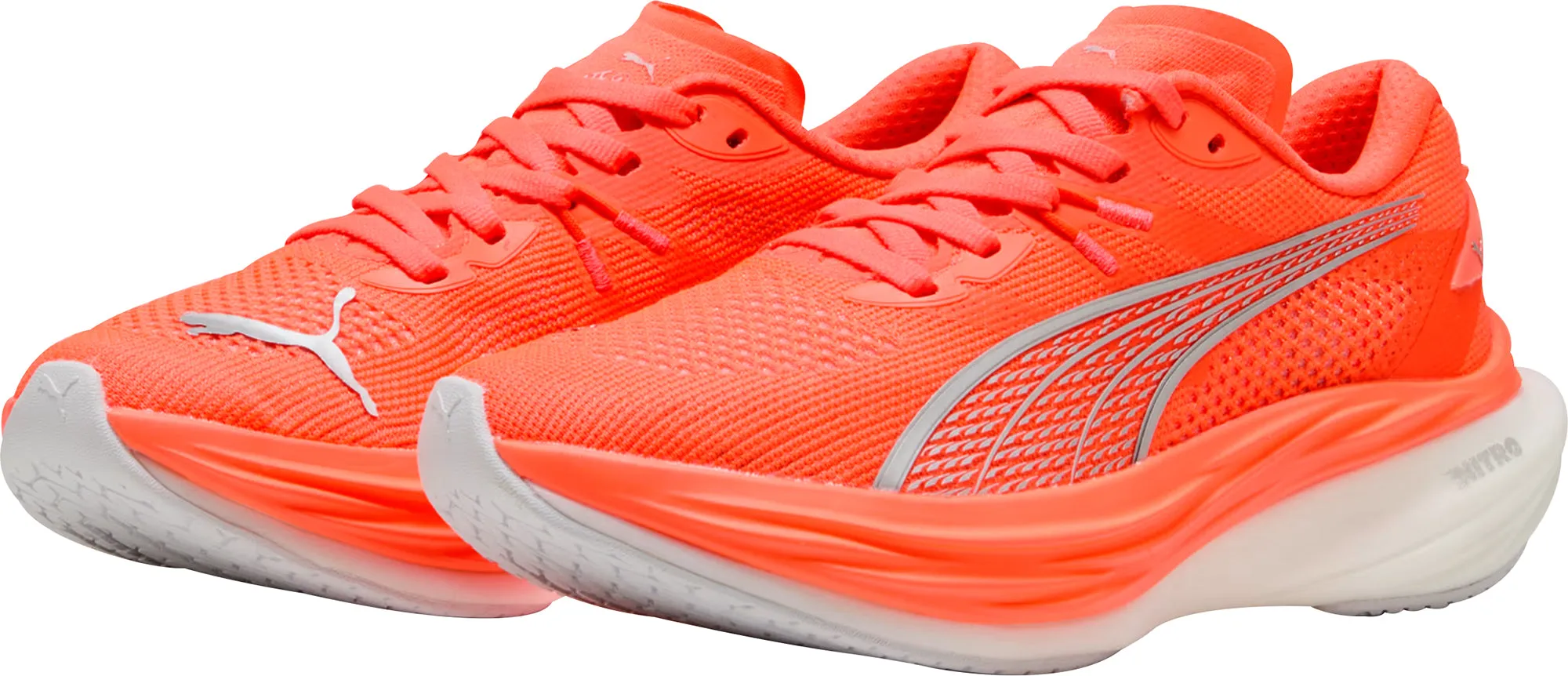 Puma Deviate Nitro 3 Womens Running Shoes - Red