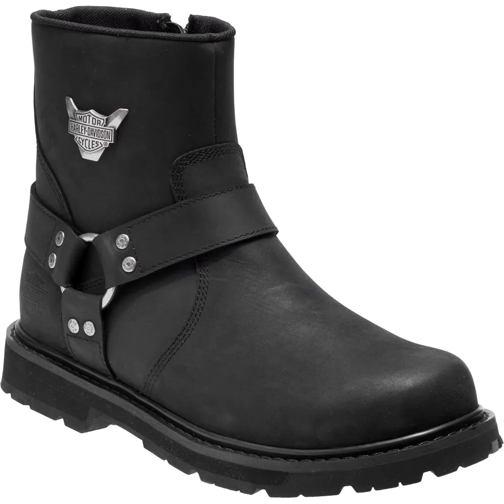 Rambert Round Toe Motorcycle Boots