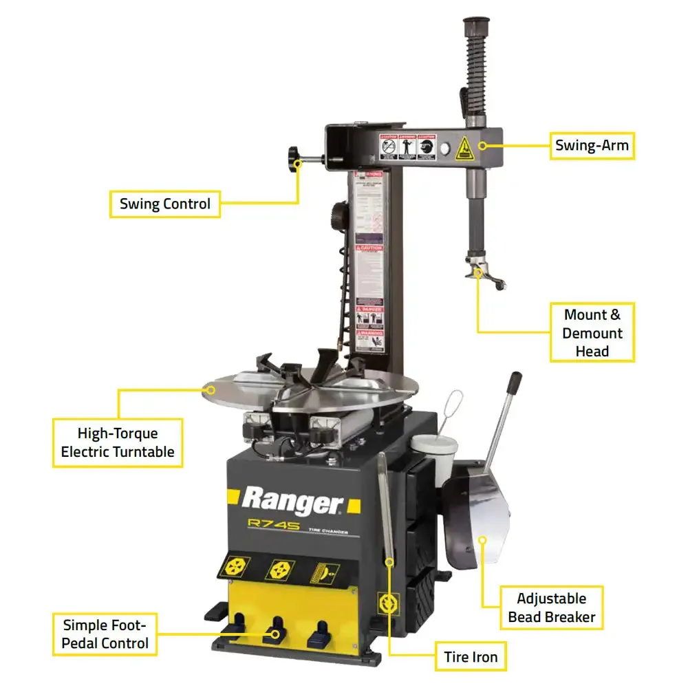 Ranger R745 RimGuard 21" Tire Changer - 5140148