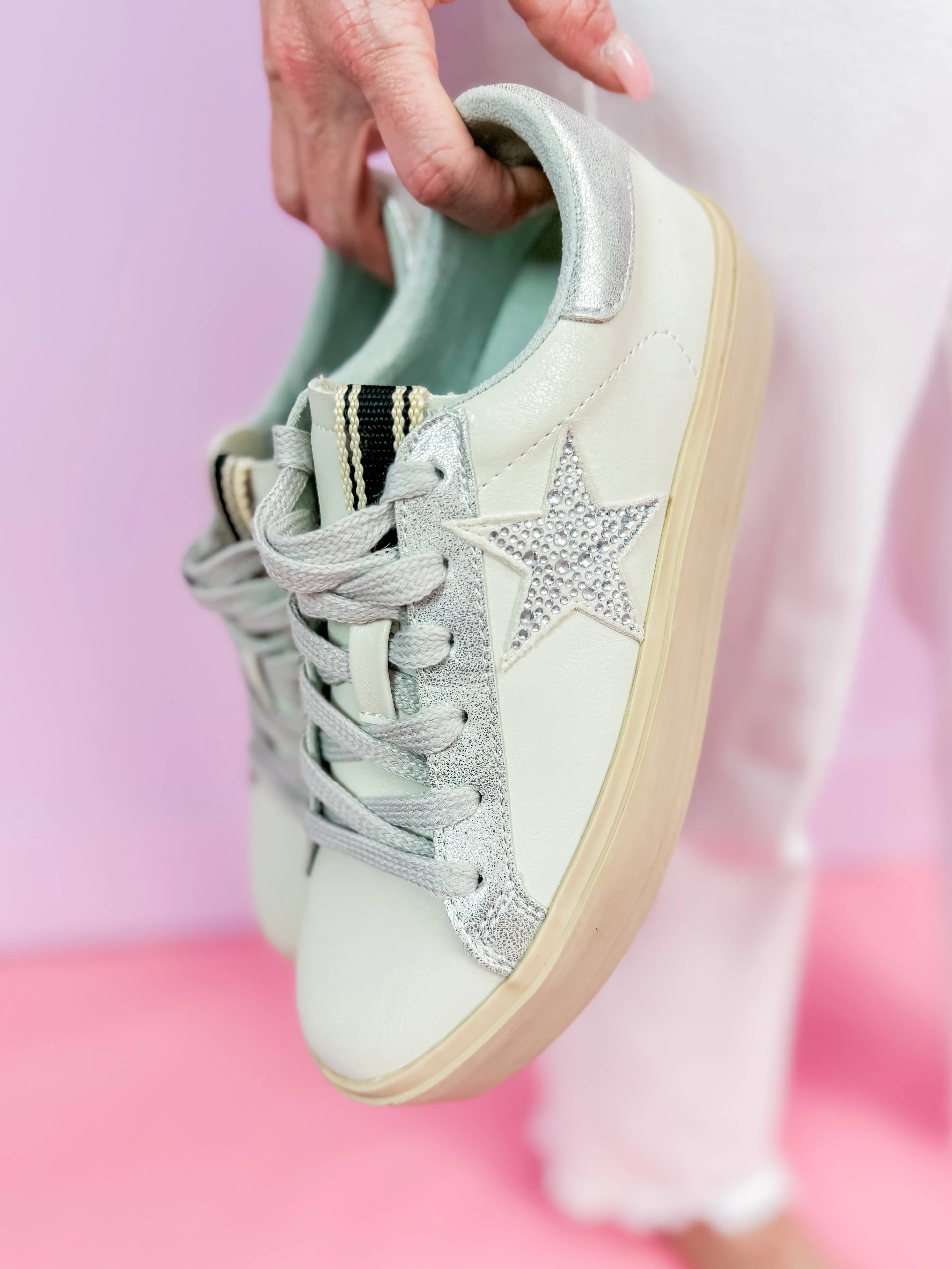 Reba Crystal Sneaker