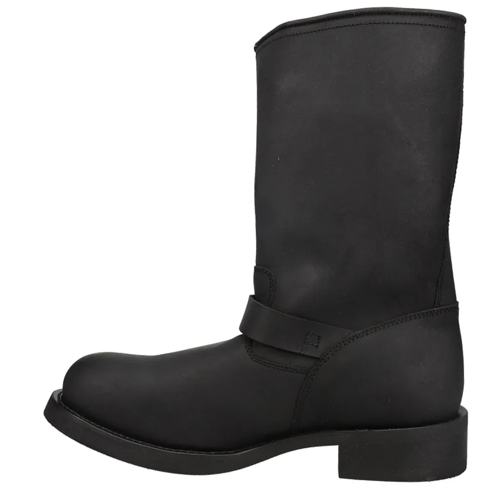 Rob Round Toe Motorcycle Boots