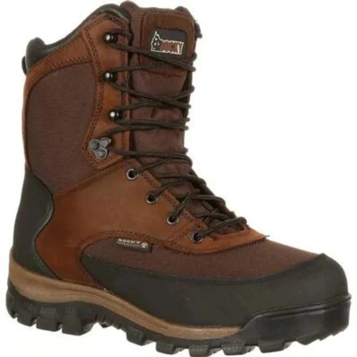 Rocky Core Men's Waterproof 800g Insulated Outdoor Boots Fq0004753 In Brown