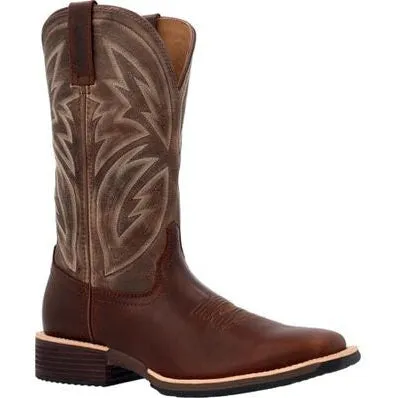 Rocky Men's Tall Oaks 12" ST Slip Resist Western Work Boot -Bone- RKW0405