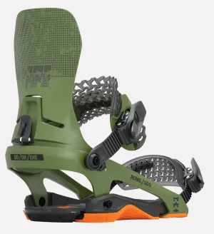 Rome DOD Snowboard Bindings Mens 2024 Hunter Green