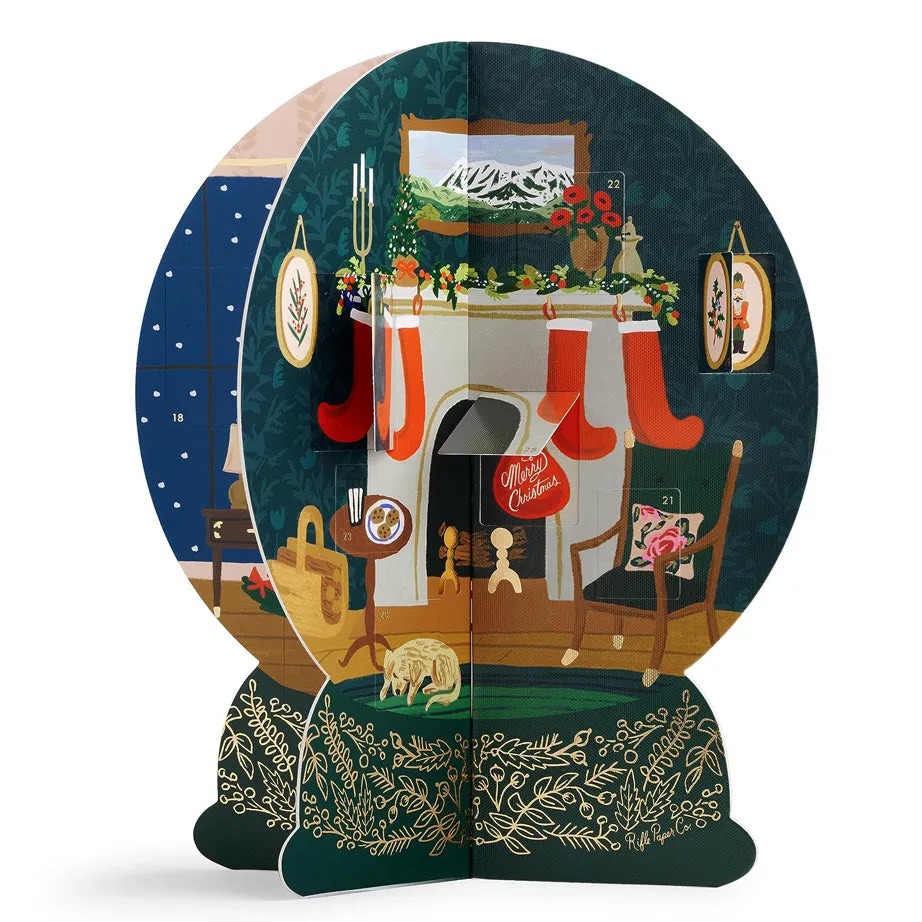 Snow Globe Advent Calendar