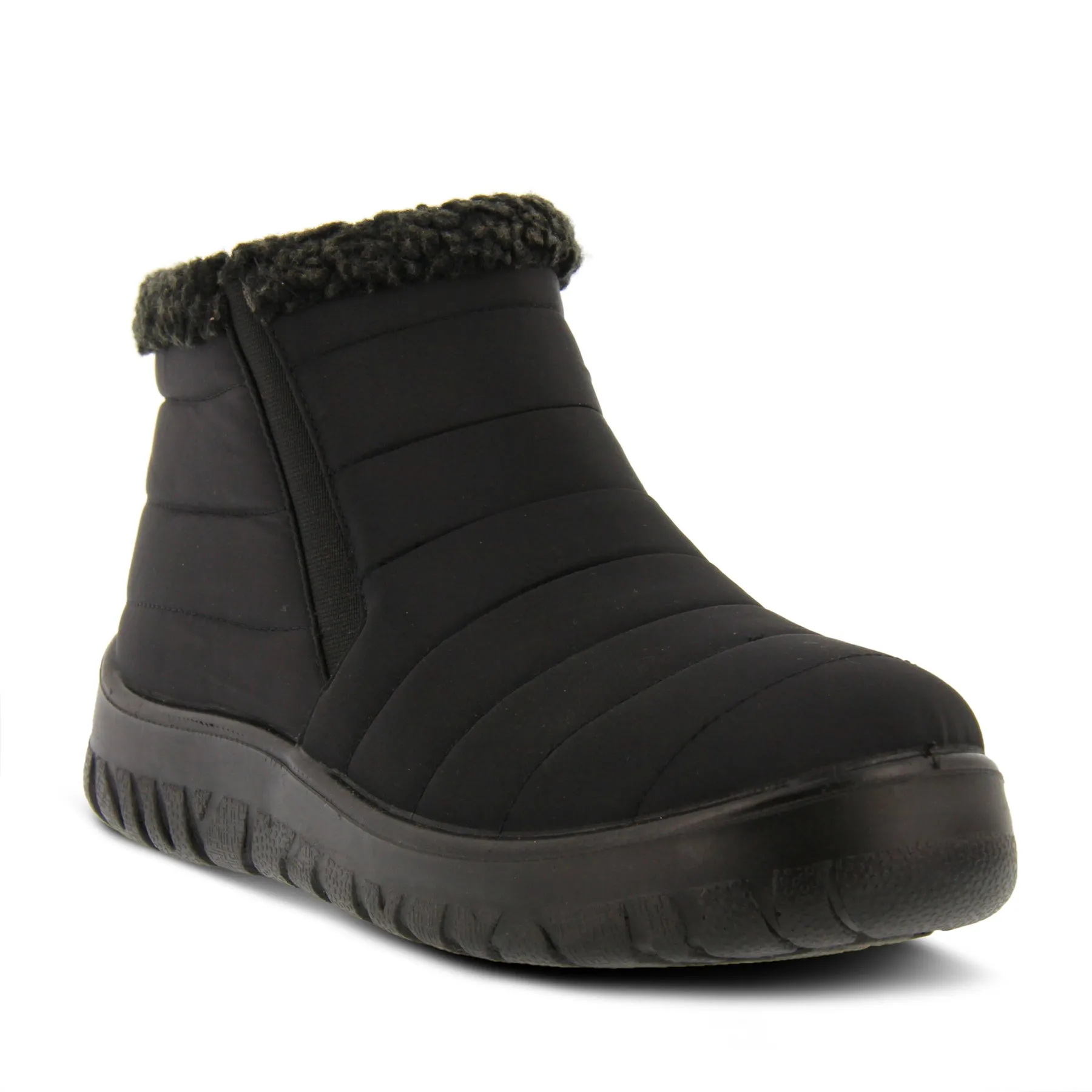 Spring Step Melba Zip Snow Boot Black (Women's)