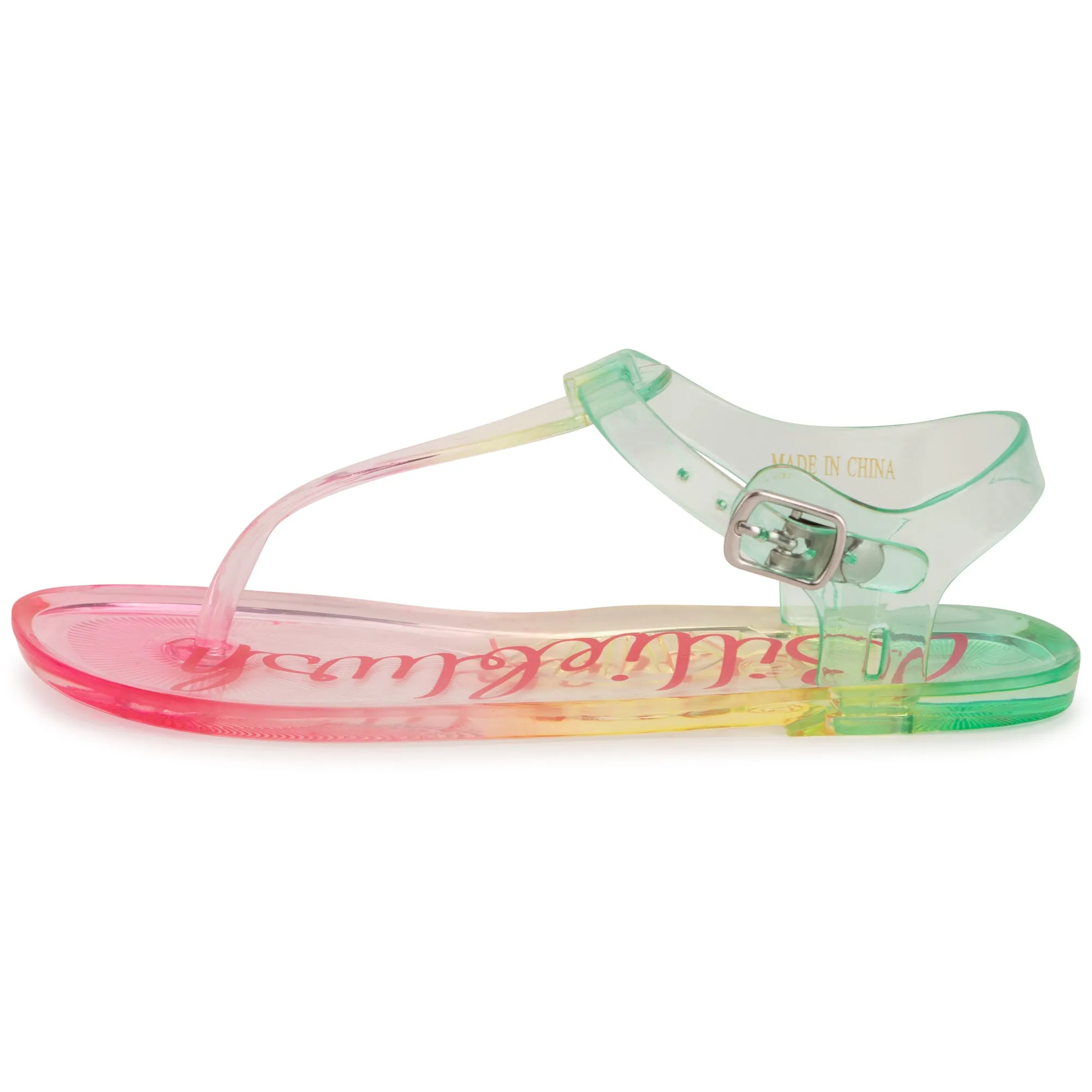 SS22 Billieblush Girls Rainbow Flip Flops