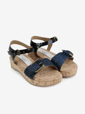 Stella McCartney Girls Glitter Linda Sandals