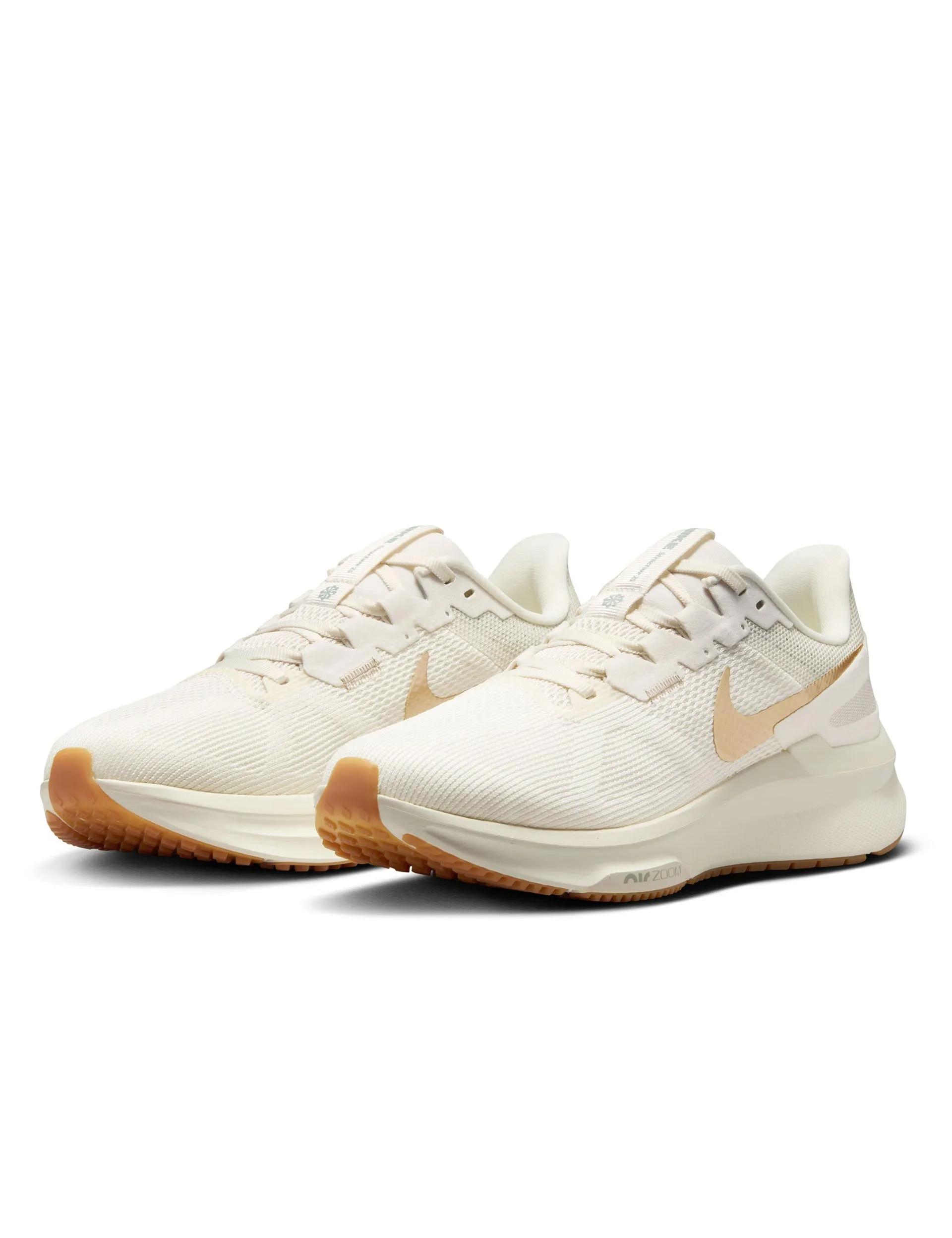 Structure 25 Shoes - Phantom/White/Gum Light Brown/Metallic Gold