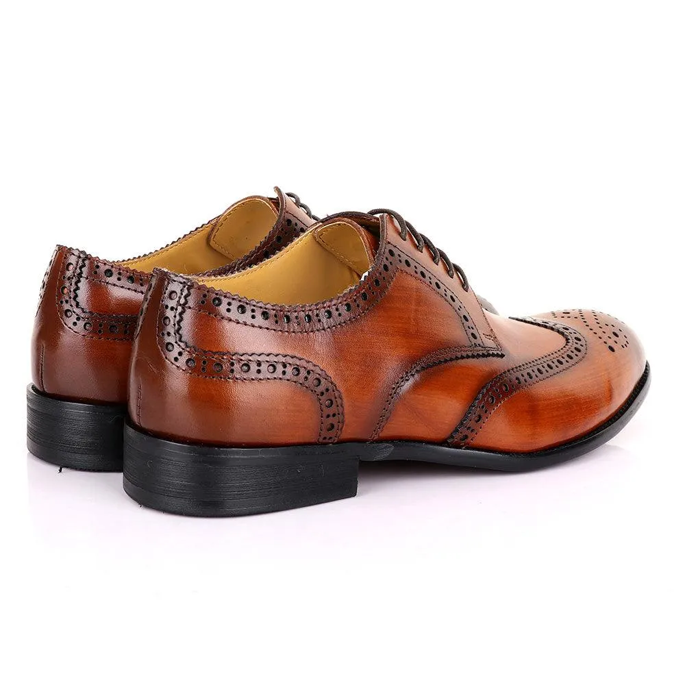 Terry Taylors Oxford Brown Leather Shoe