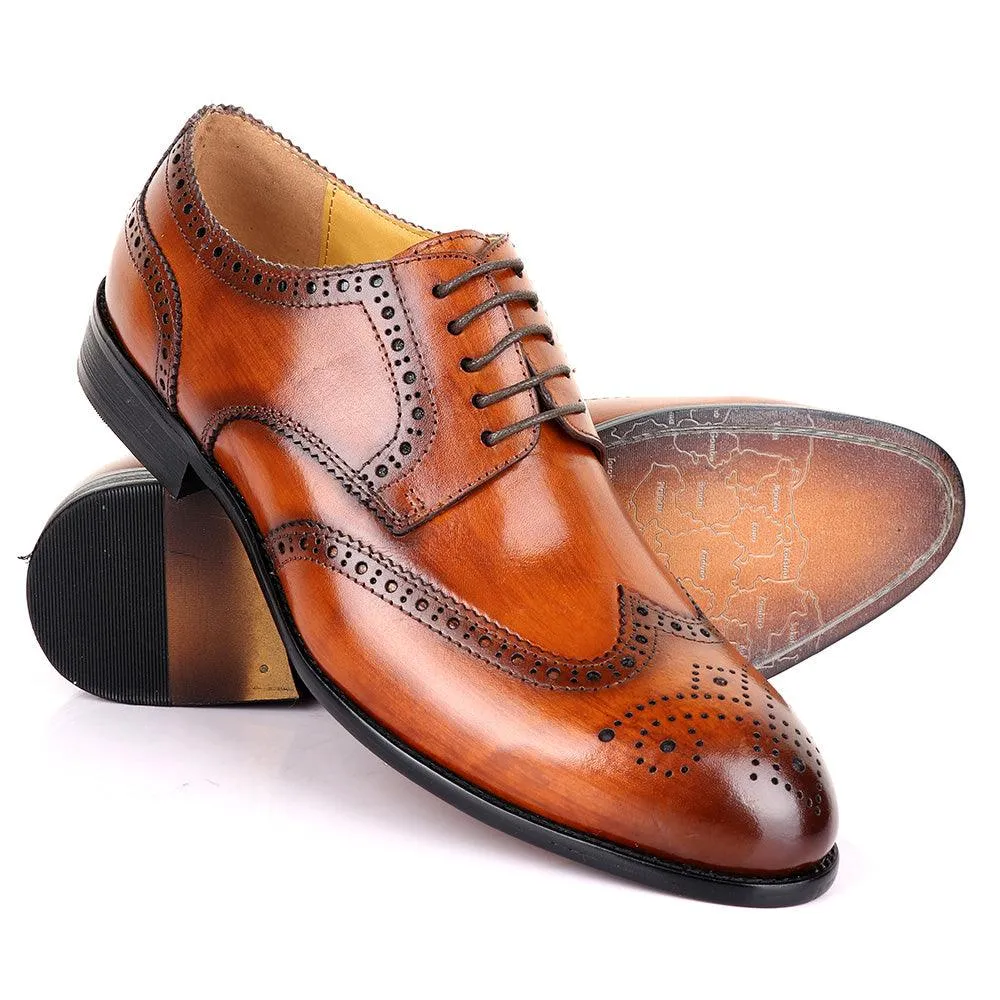 Terry Taylors Oxford Brown Leather Shoe