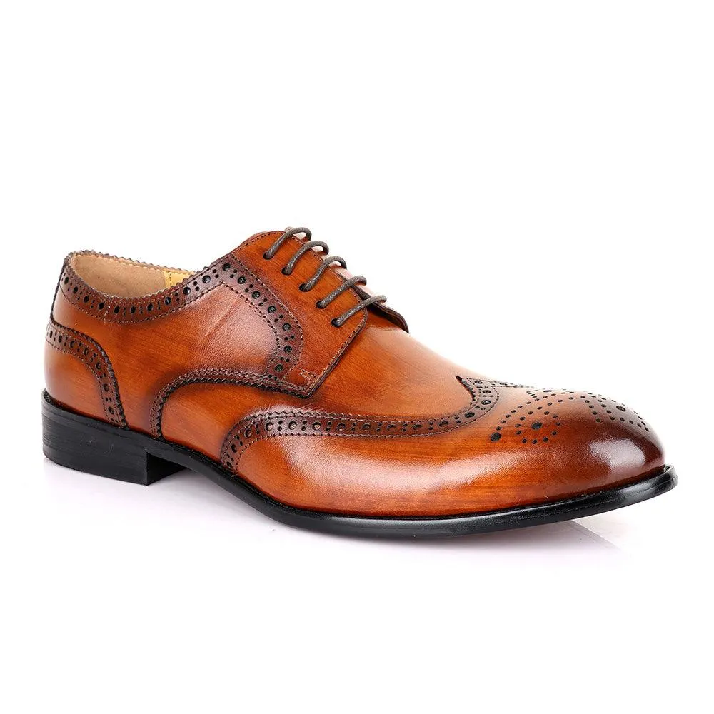 Terry Taylors Oxford Brown Leather Shoe