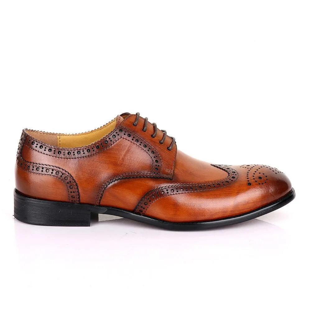 Terry Taylors Oxford Brown Leather Shoe