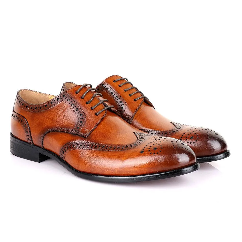 Terry Taylors Oxford Brown Leather Shoe