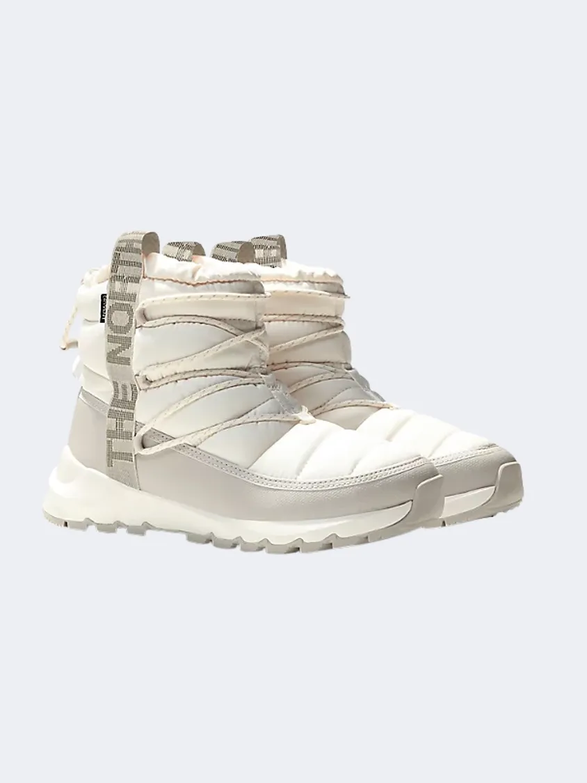 The North Face Thermoball™ Waterproof Lace Up Women Lifestyle Boots Gardenia White