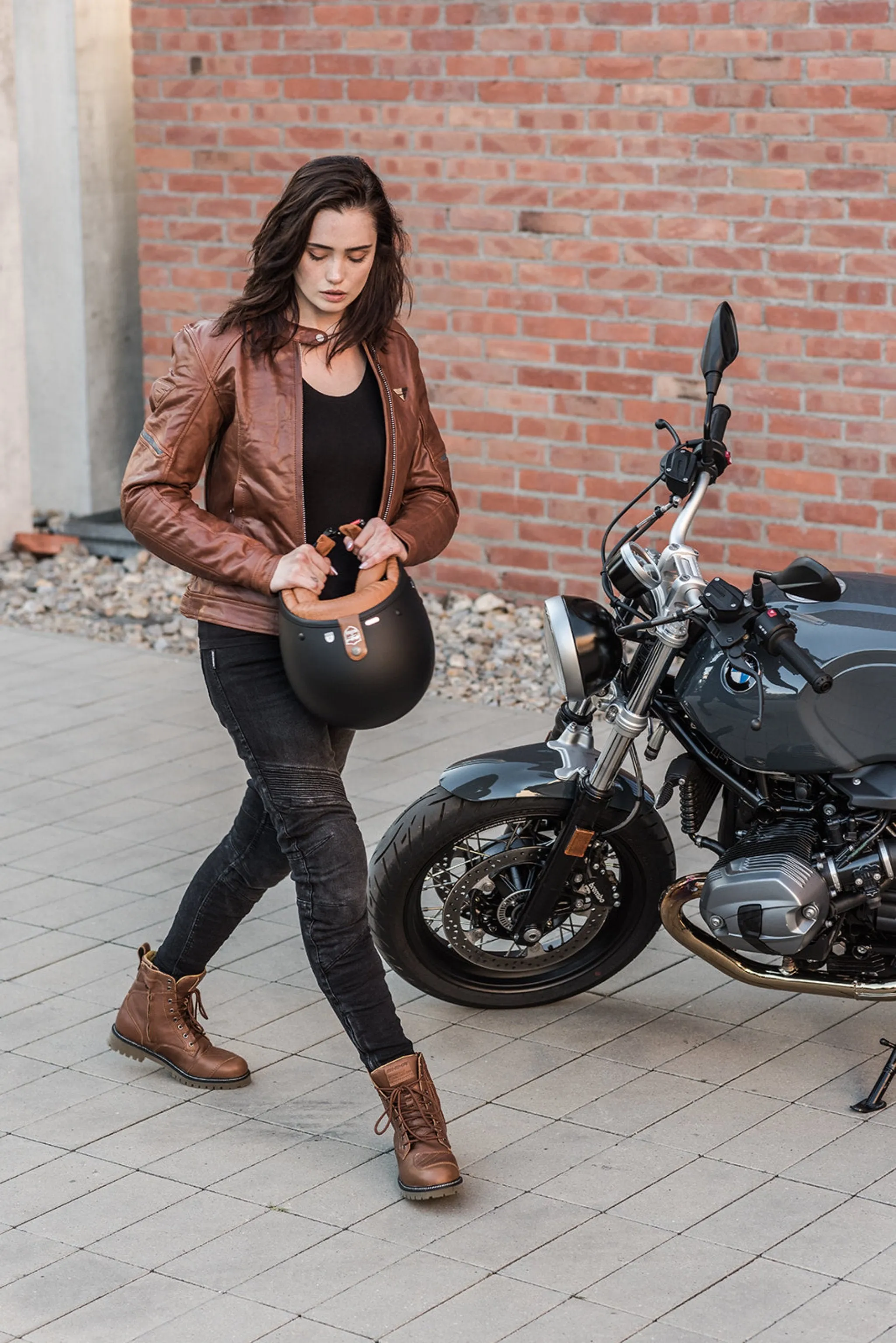 THOMSON BROWN - Women's Motorcycle Boots