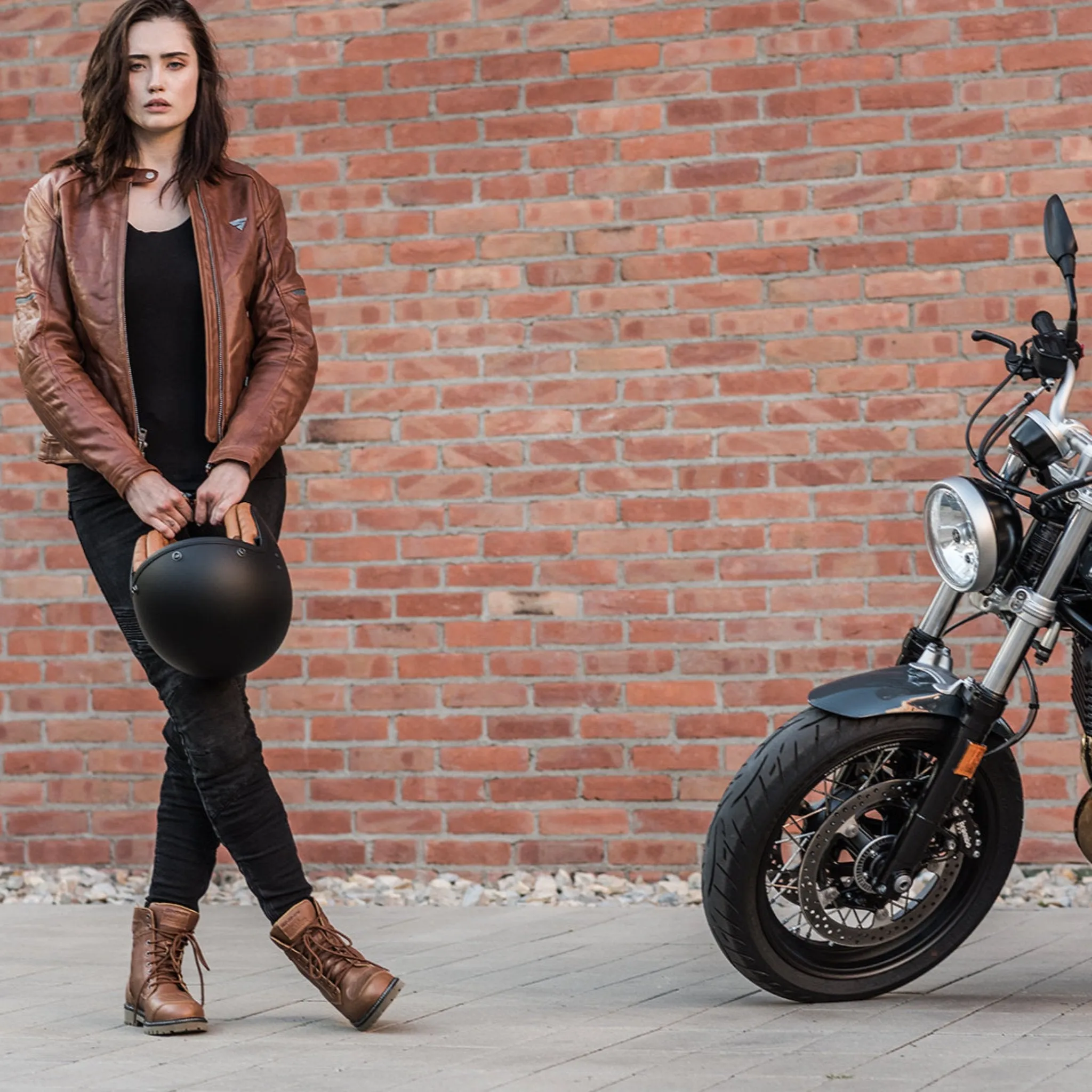 THOMSON BROWN - Women's Motorcycle Boots