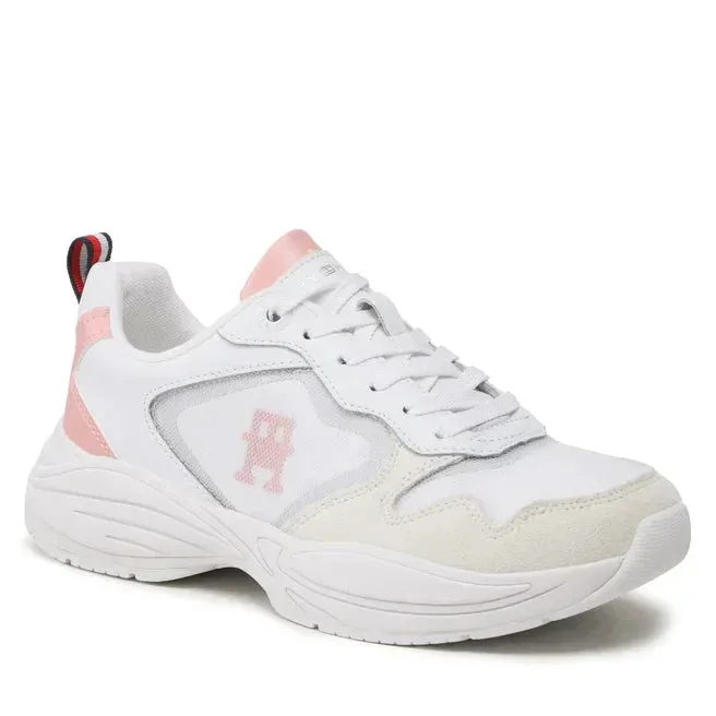 Tommy Hilfiger Sporty Th Runner Sneakers Women FW0FW06952-WHT