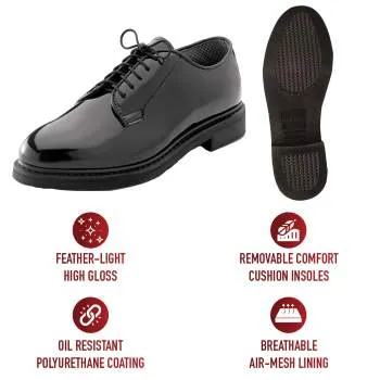 Uniform Hi-Gloss Oxford Dress Shoe