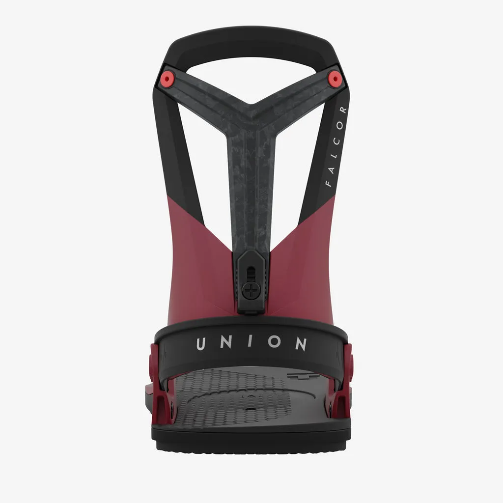 Union Falcor Snowboard Bindings - Red - 2024