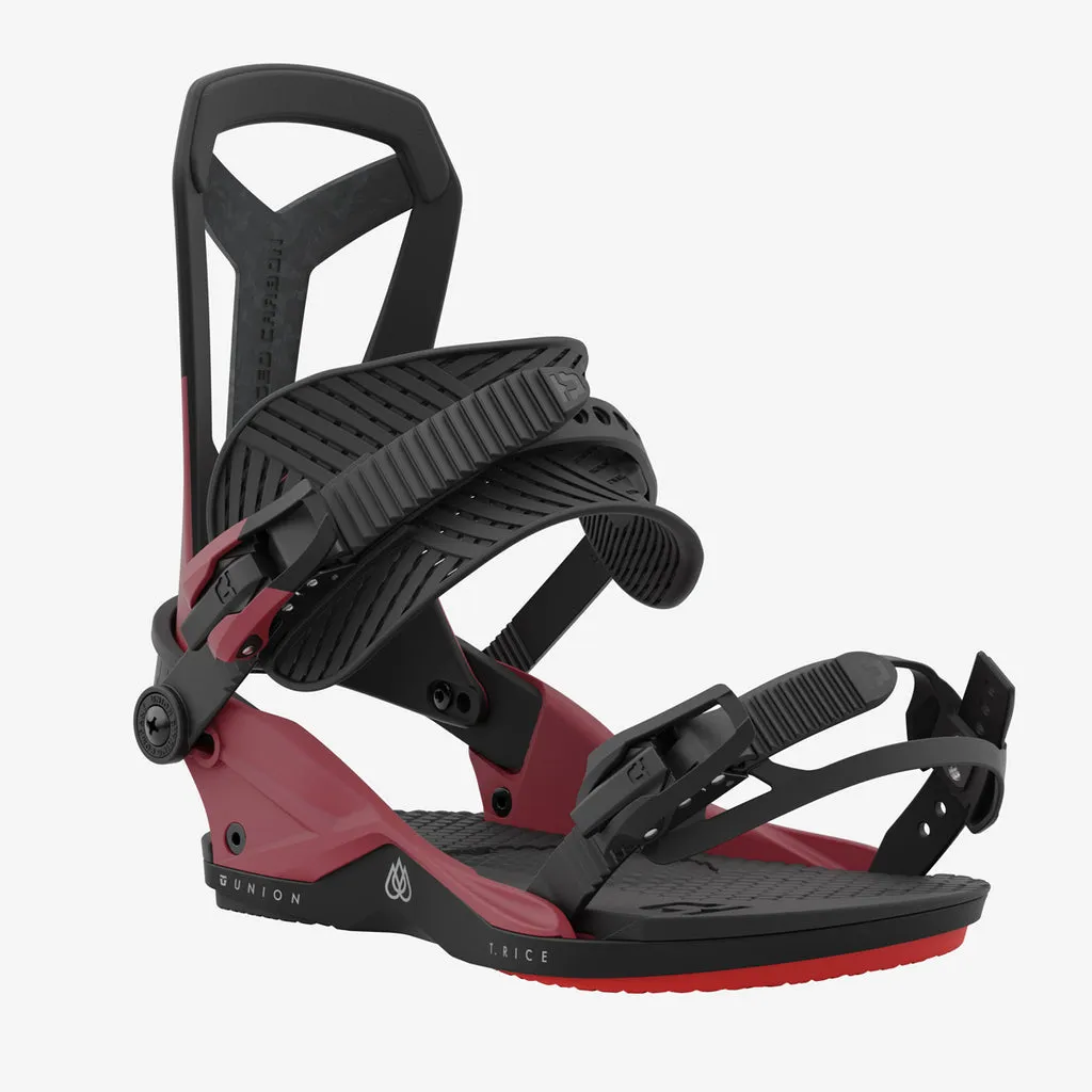 Union Falcor Snowboard Bindings - Red - 2024