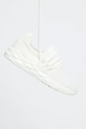 White Strap Detail Sneakers