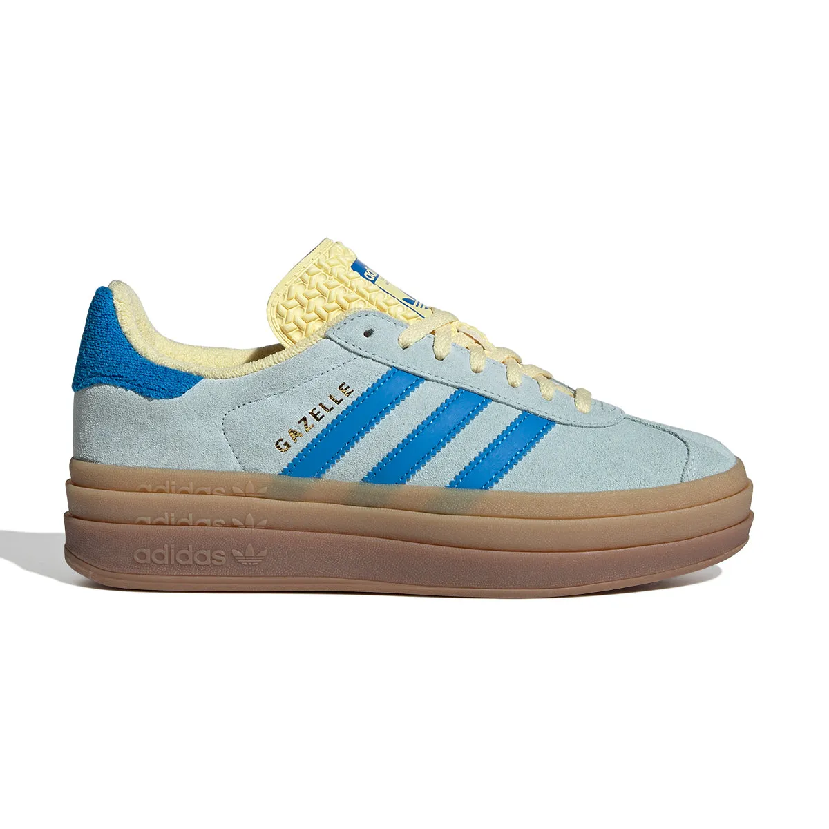 Wmns Gazelle Bold 'Almost Blue Yellow'