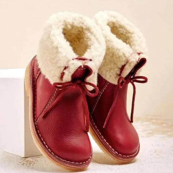 Women Comfortable Warm Snow Boots