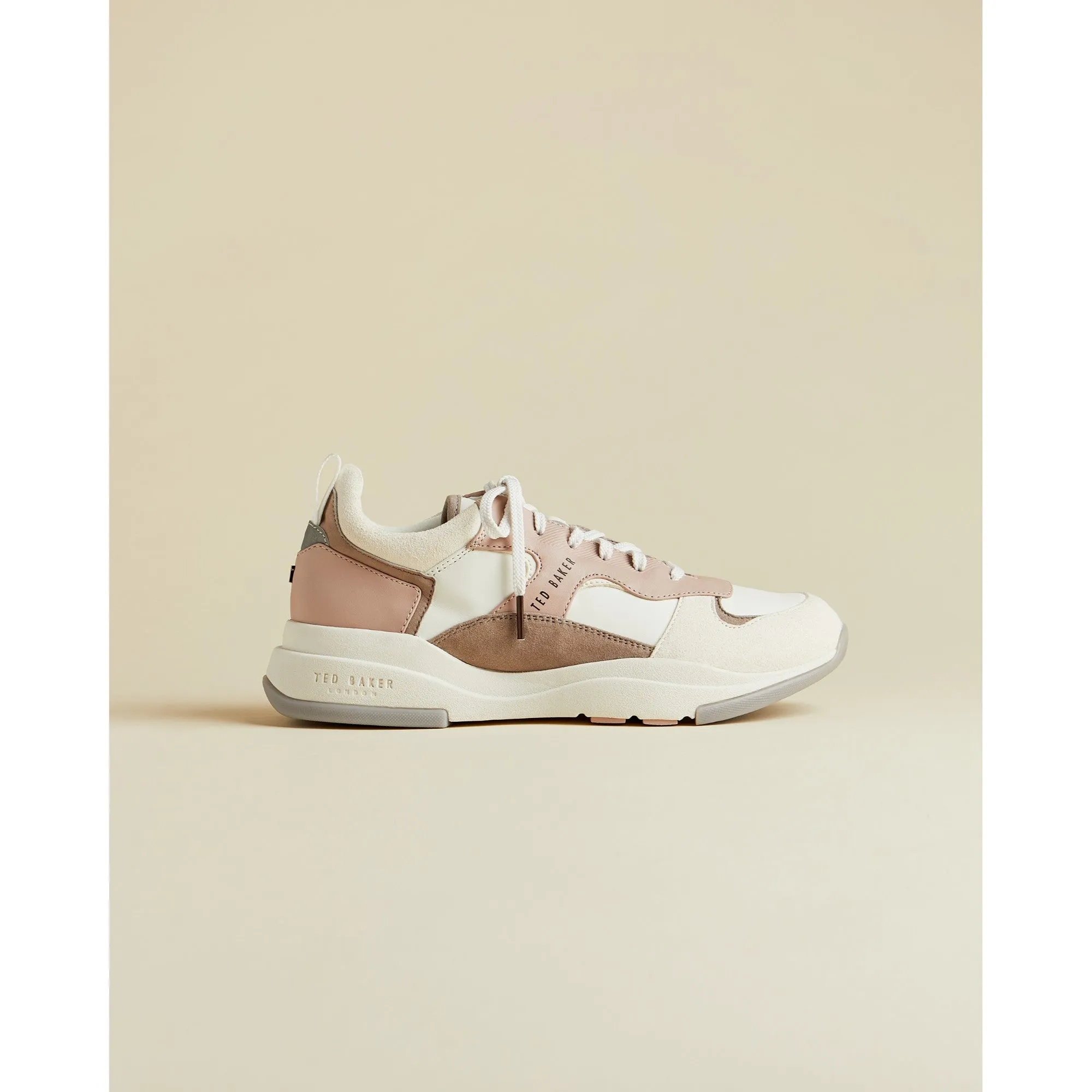 Women Winslop-Chunky Trainer - Nude-Pink