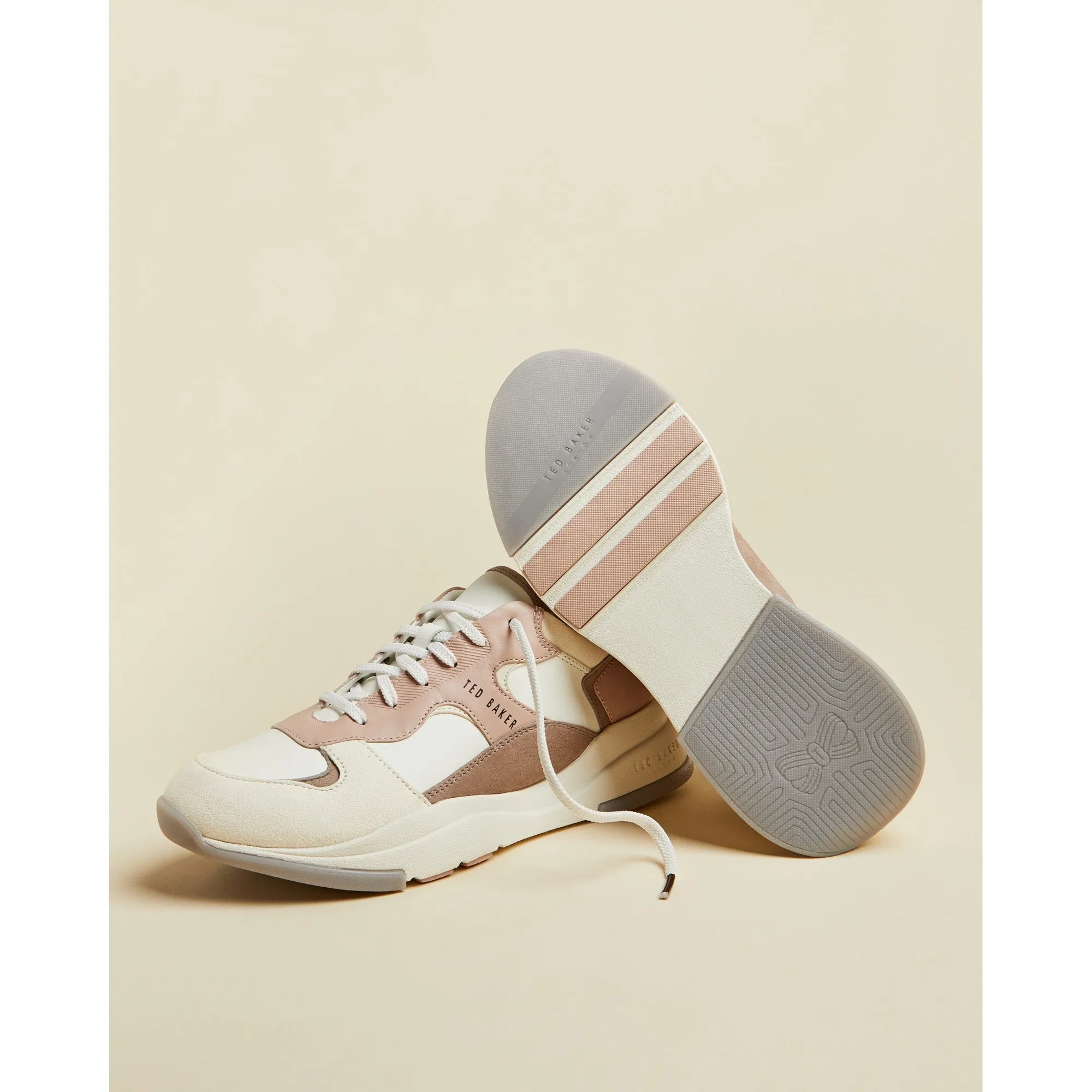 Women Winslop-Chunky Trainer - Nude-Pink