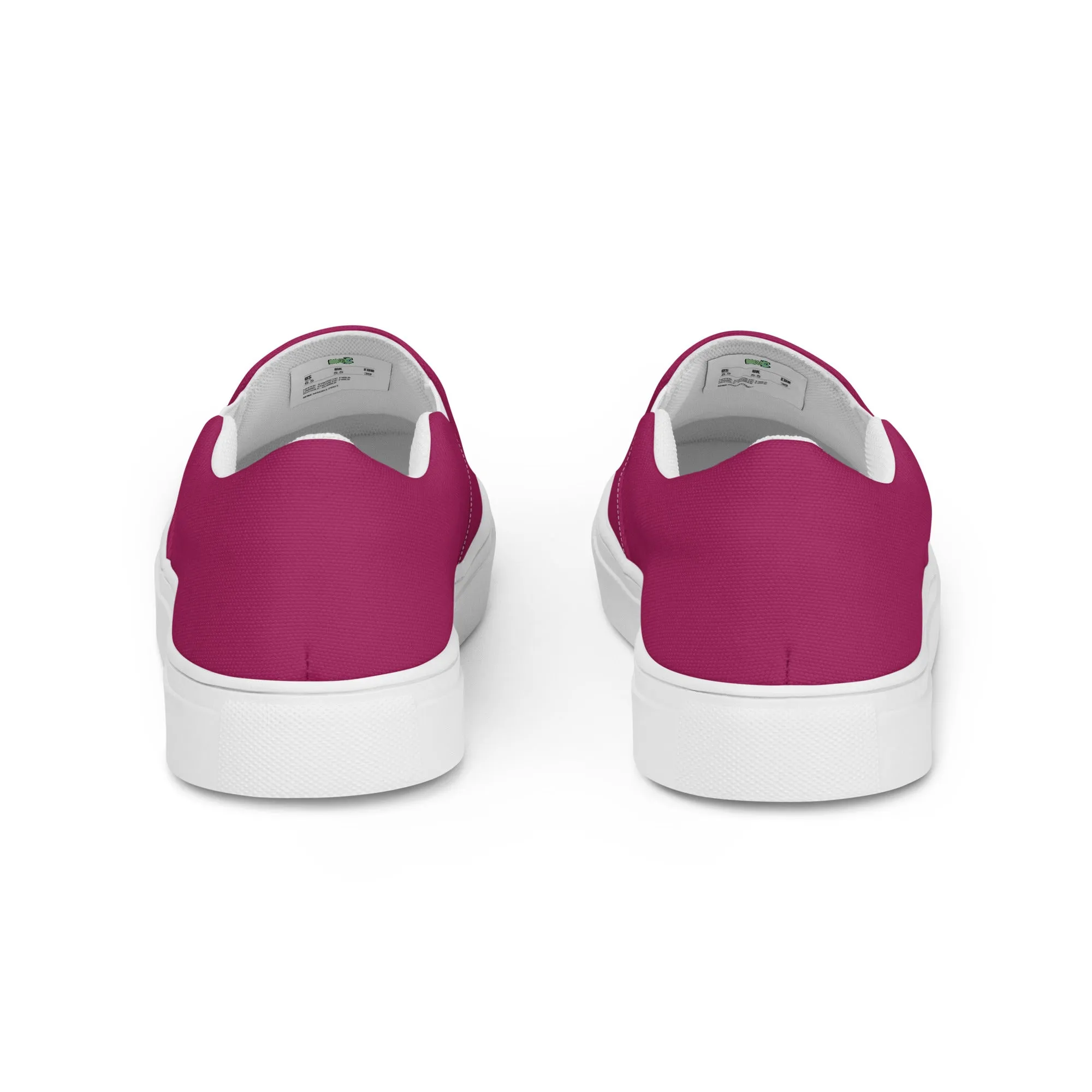 Women’s Berry Purple slip-on canvas shoes