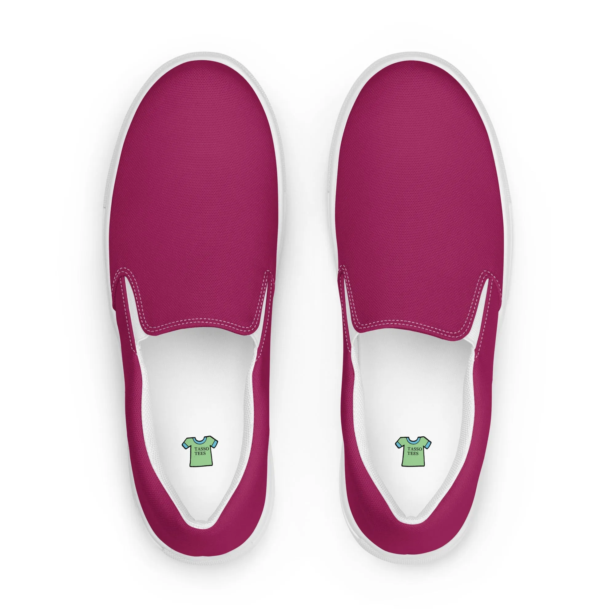 Women’s Berry Purple slip-on canvas shoes