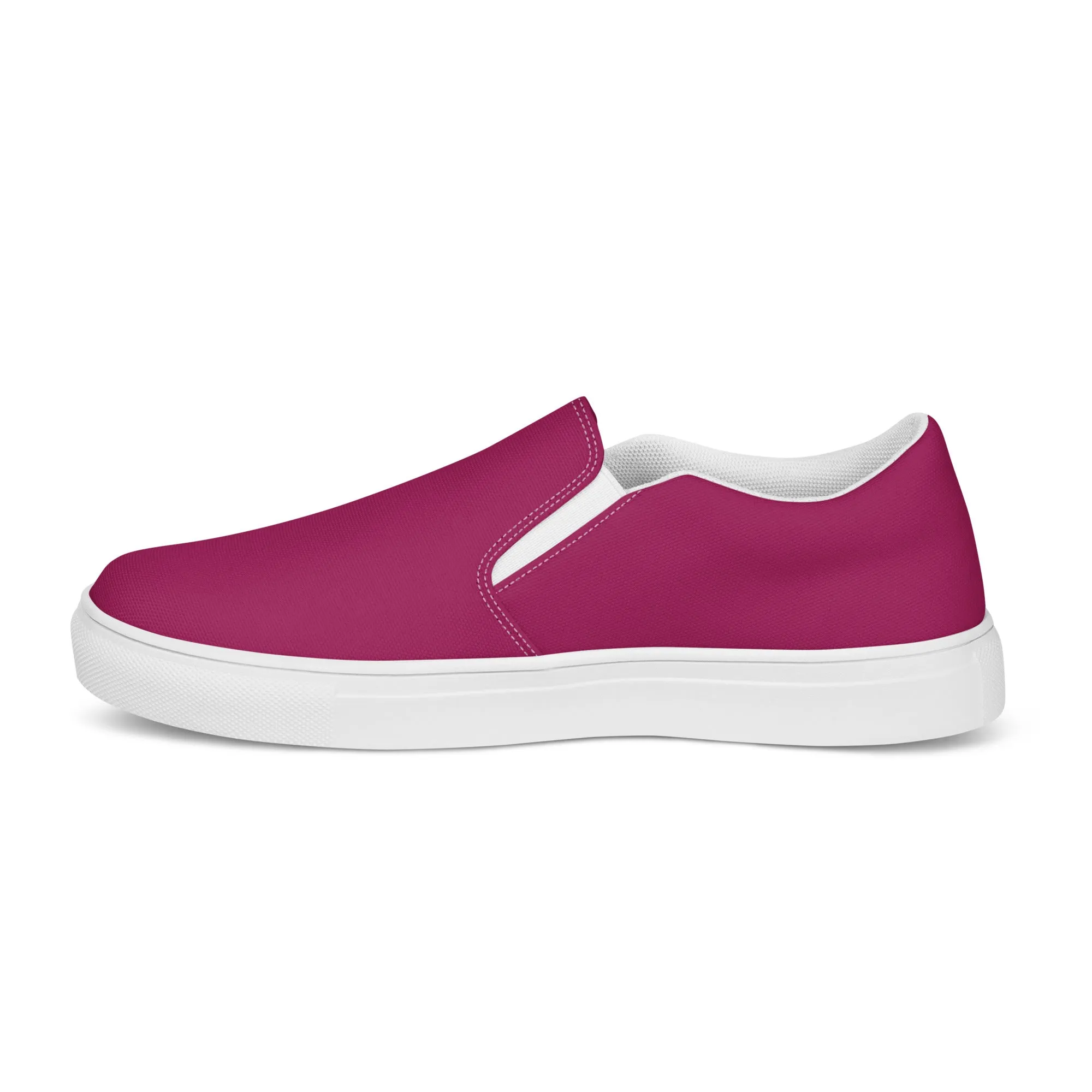 Women’s Berry Purple slip-on canvas shoes