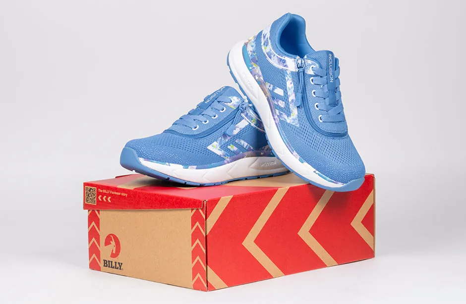 Women's Blue Marble BILLY Sport Inclusion Athletic Sneakers