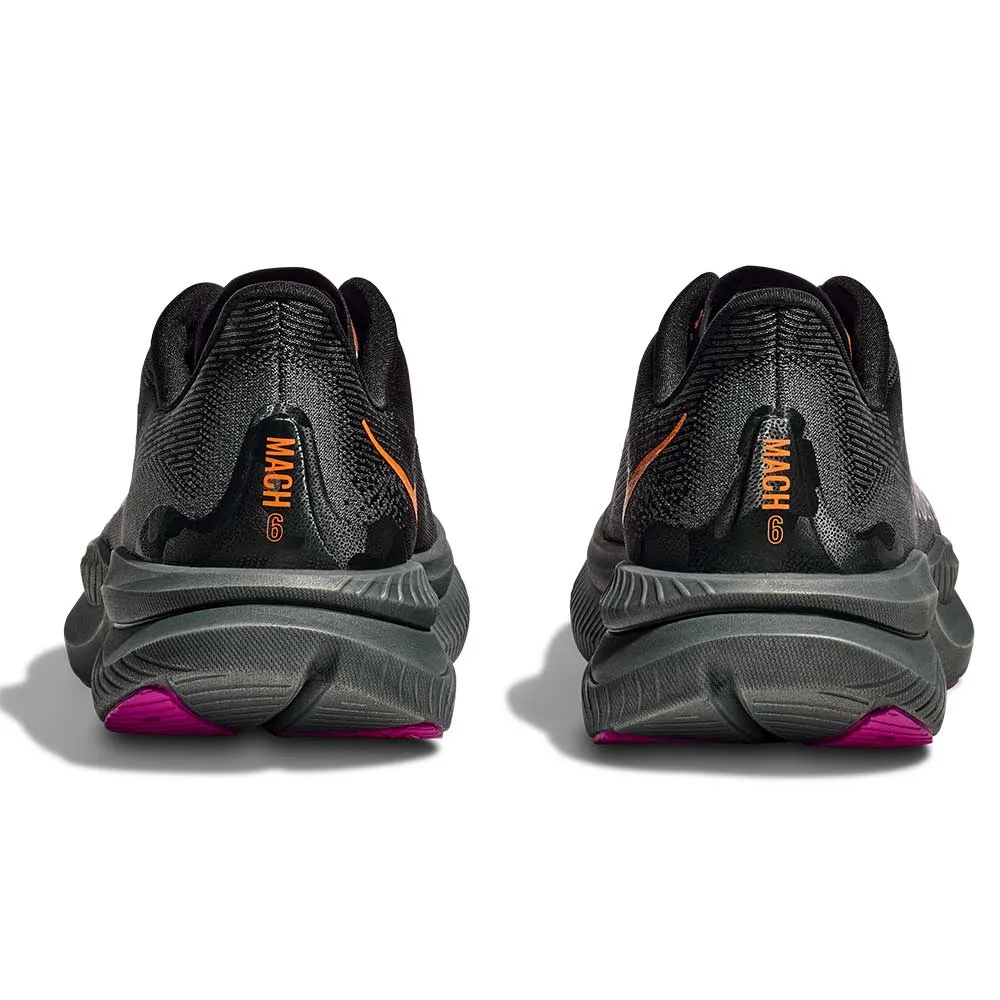 Women's Mach 6 Running Shoe - Black/Fuchsia - Regular (B)