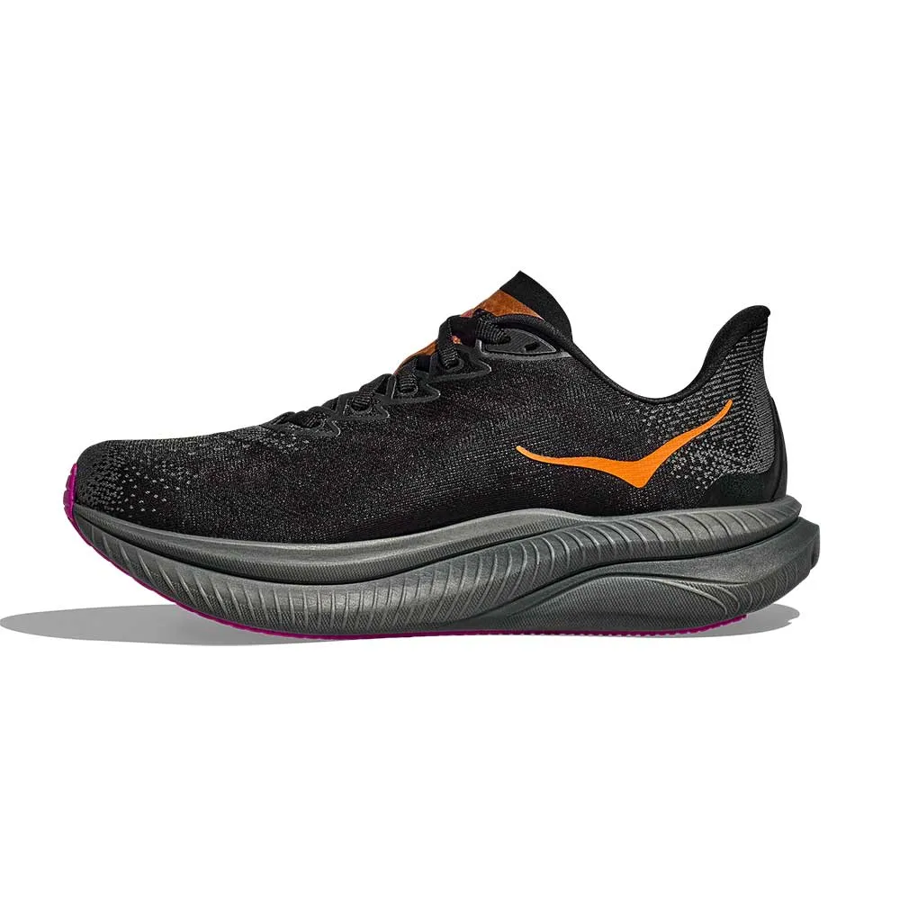 Women's Mach 6 Running Shoe - Black/Fuchsia - Regular (B)