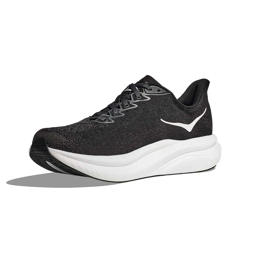 Women's Mach 6 Running Shoe - Black/White - Regular (B)