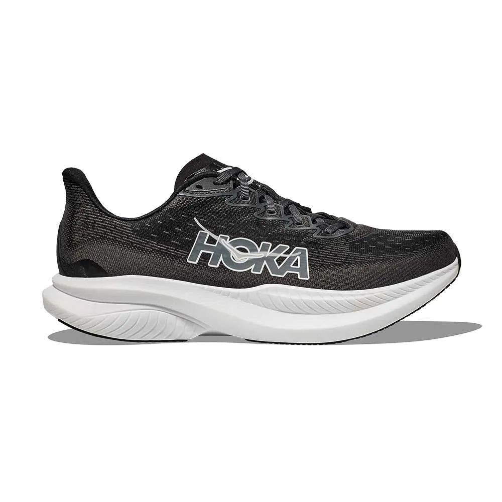 Women's Mach 6 Running Shoe - Black/White - Regular (B)