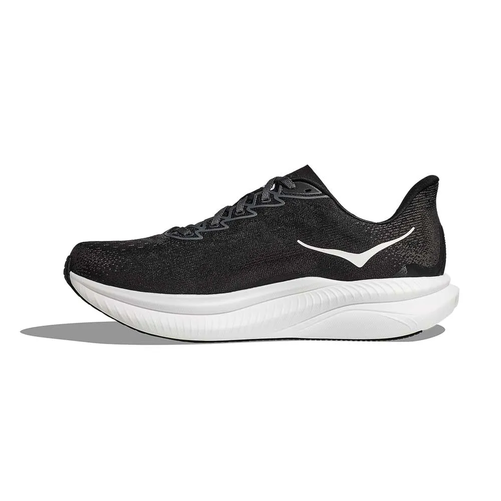 Women's Mach 6 Running Shoe - Black/White - Regular (B)