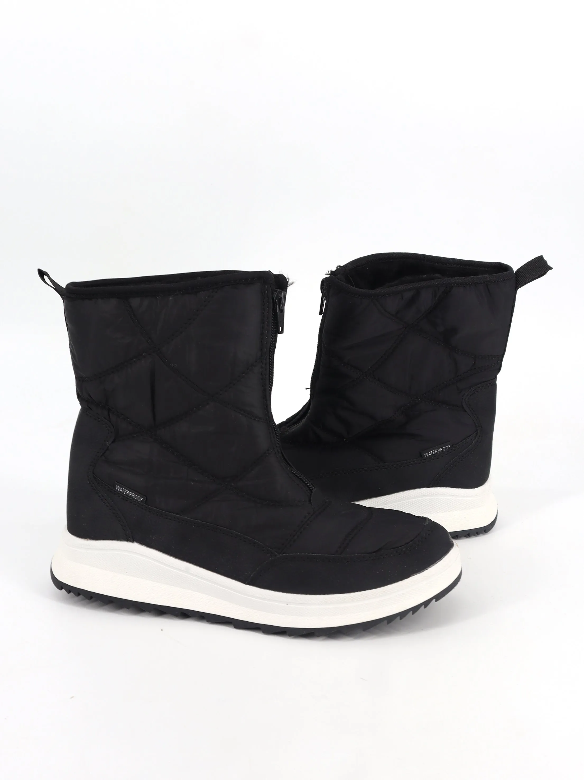 Women's Snow Ankle Boots,Black