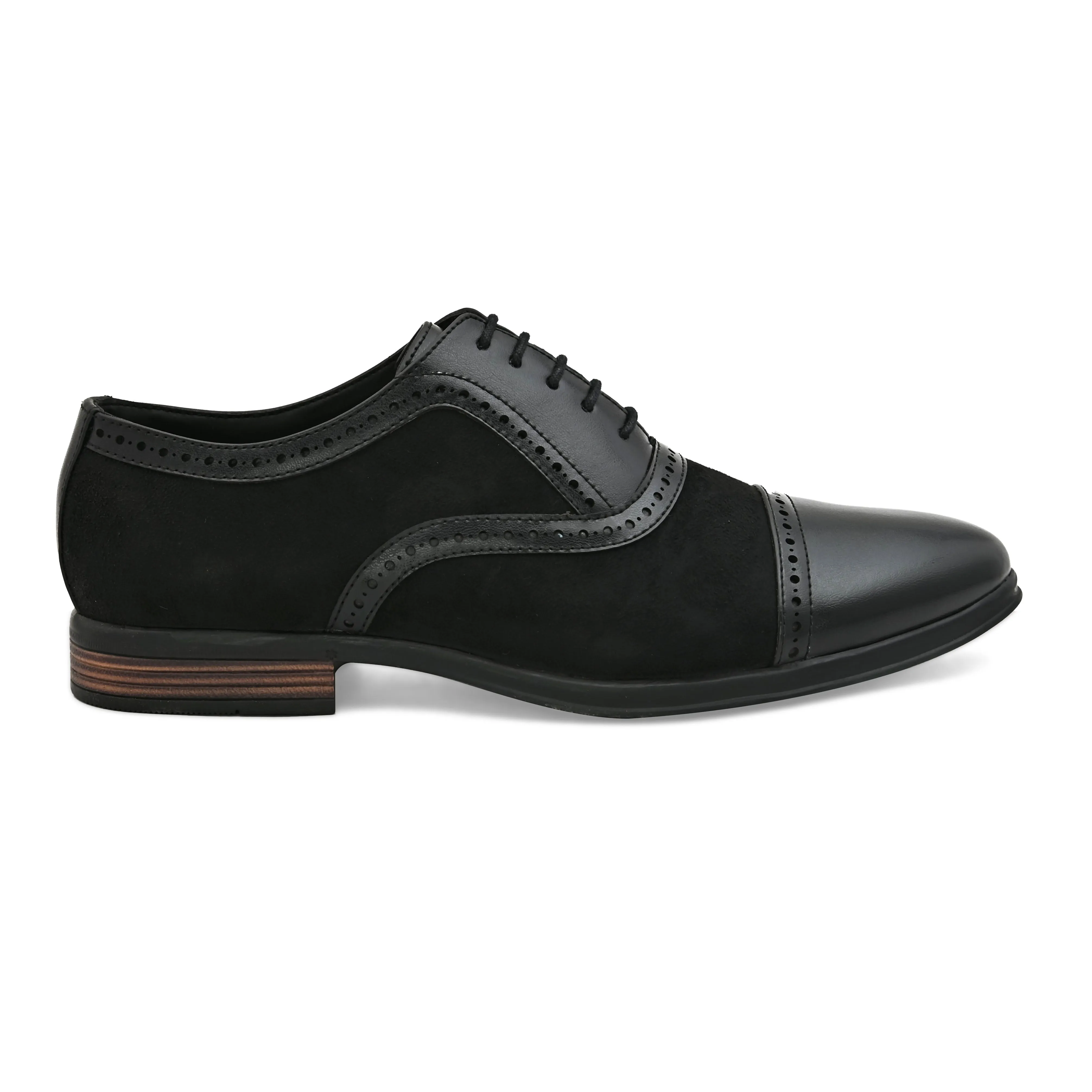 Zurich Black Oxford Shoes