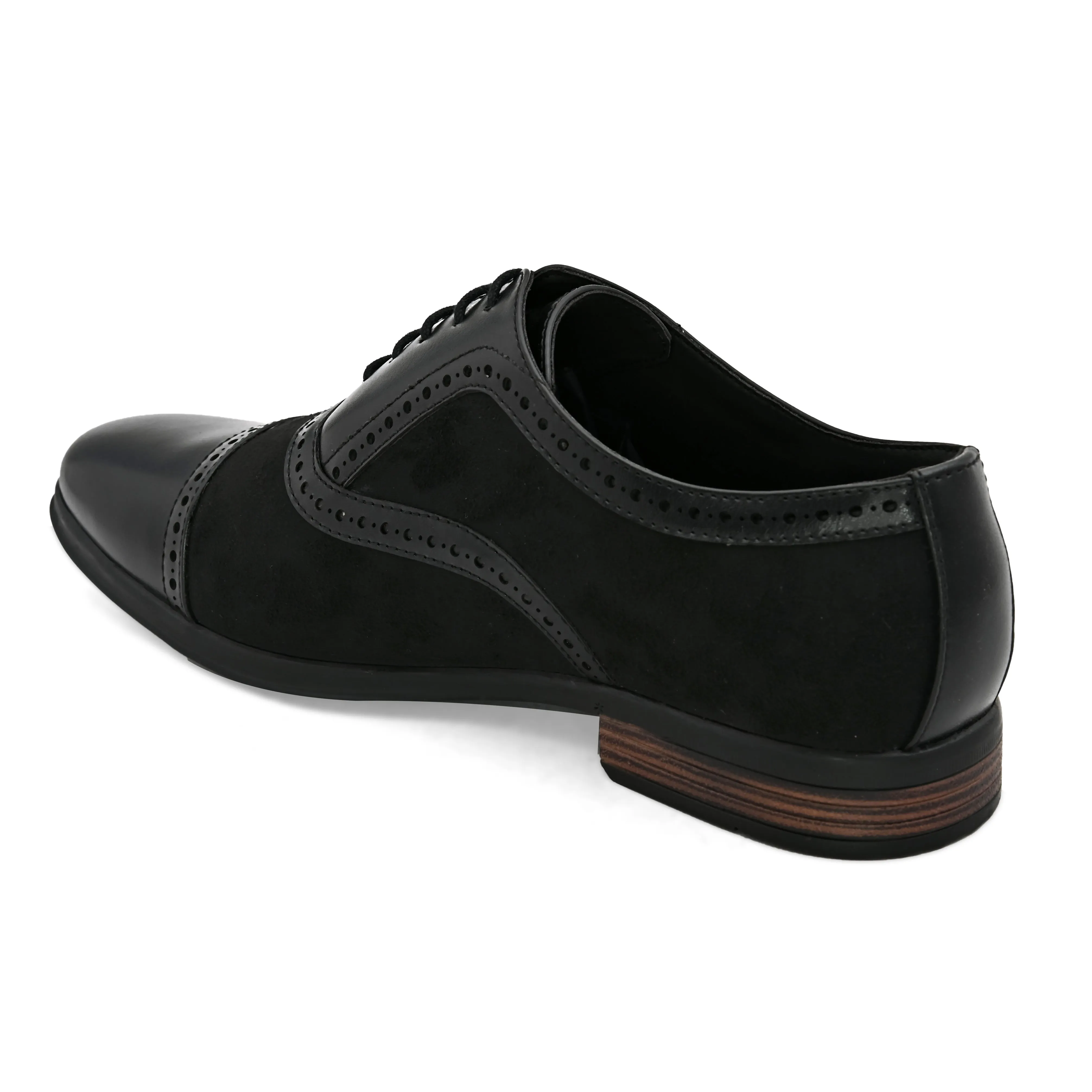 Zurich Black Oxford Shoes