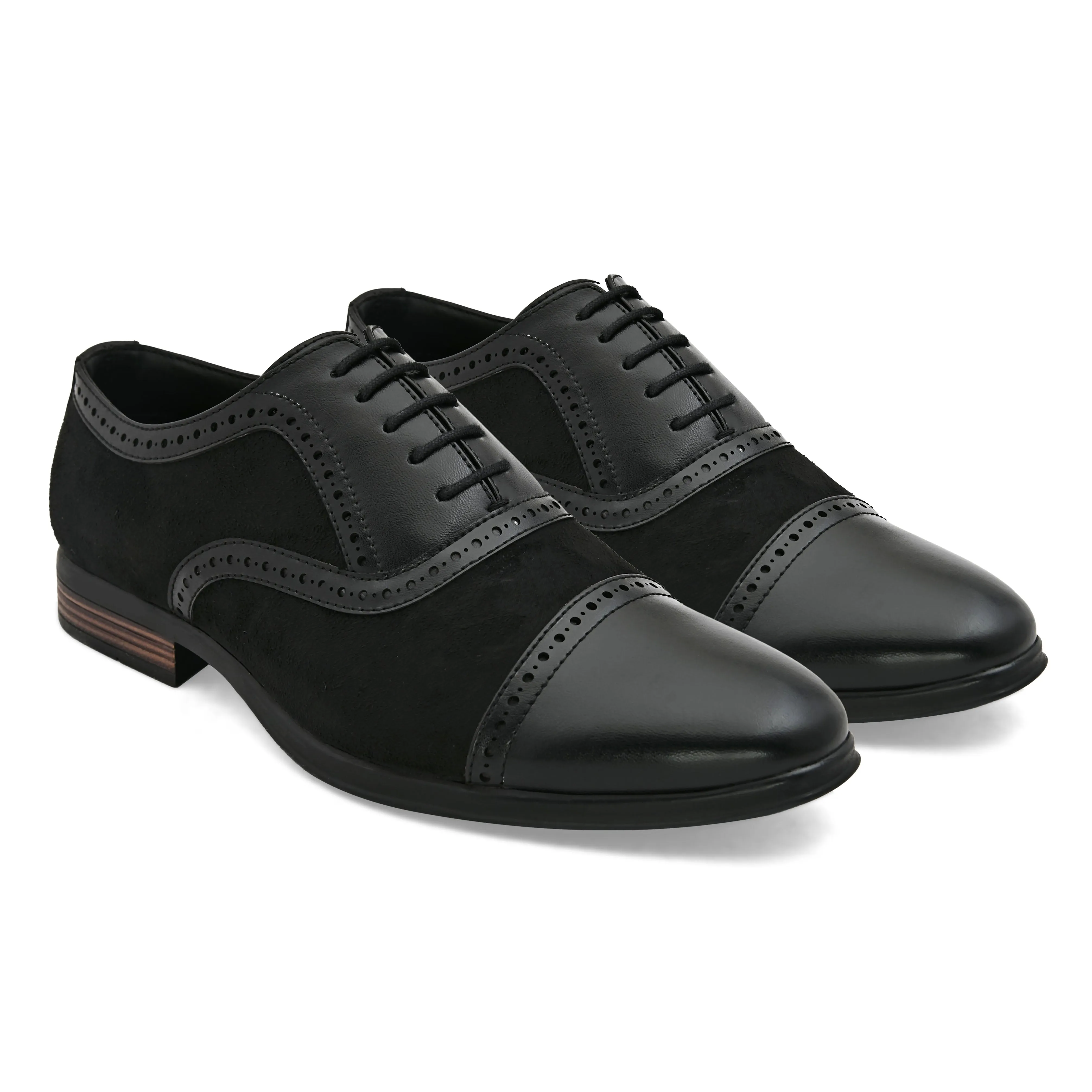 Zurich Black Oxford Shoes